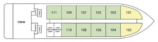 Avalon Waterways Delfin III Main Deck.png